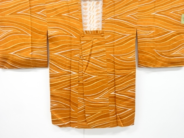 未使用品　抽象模様道行コート